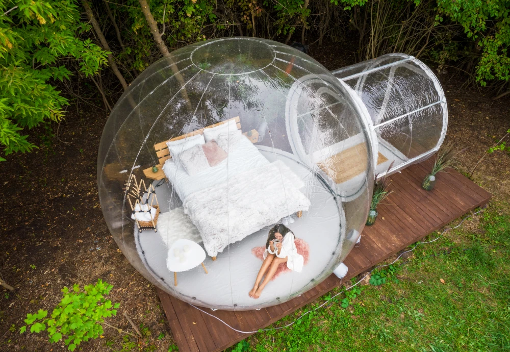 pop up pvc bubble tent